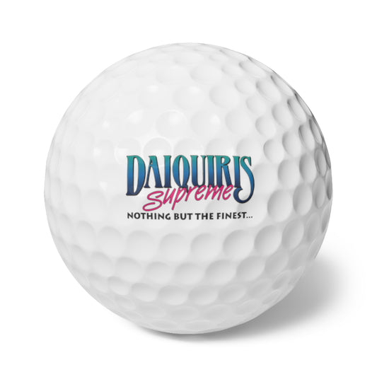 Daiquiris Supreme, 6-Pack Golf Balls