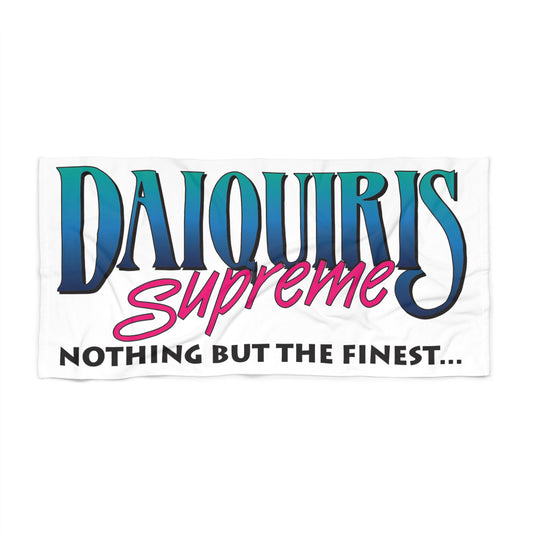Daiquiris Supreme Beach Towel