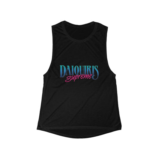 Daiquiris Supreme Women's Flowy Muscle Tank