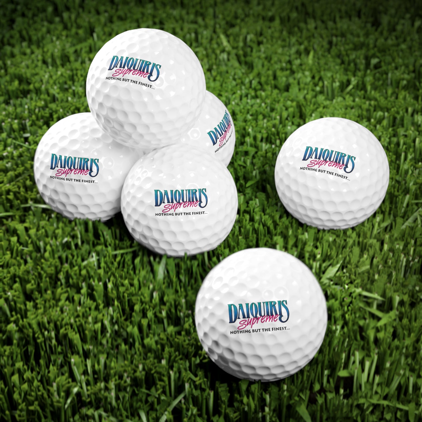 Daiquiris Supreme, 6-Pack Golf Balls