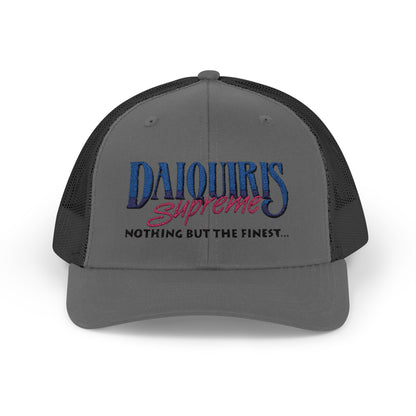 Daiquiris Supreme Snapback Trucker Cap - Nothing But The Finest