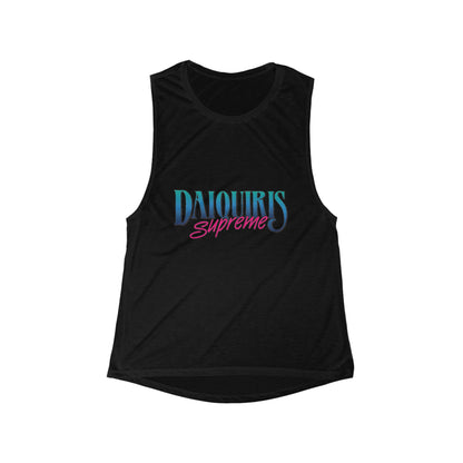 Daiquiris Supreme Women's Flowy Muscle Tank