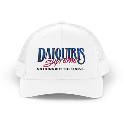 Daiquiris Supreme Snapback Trucker Cap - Nothing But The Finest