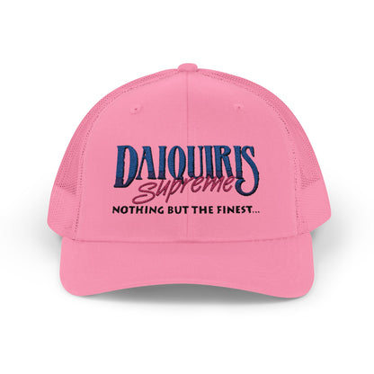 Daiquiris Supreme Snapback Trucker Cap - Nothing But The Finest