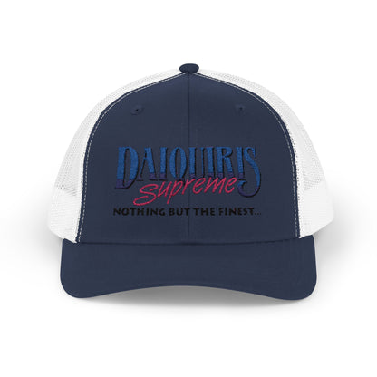 Daiquiris Supreme Snapback Trucker Cap - Nothing But The Finest